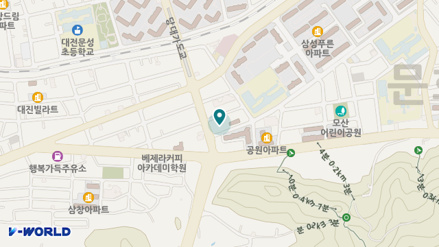 하늘노인요양복지센타 위치 지도