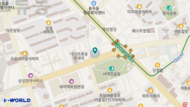 푸른재가노인복지센터 위치 지도