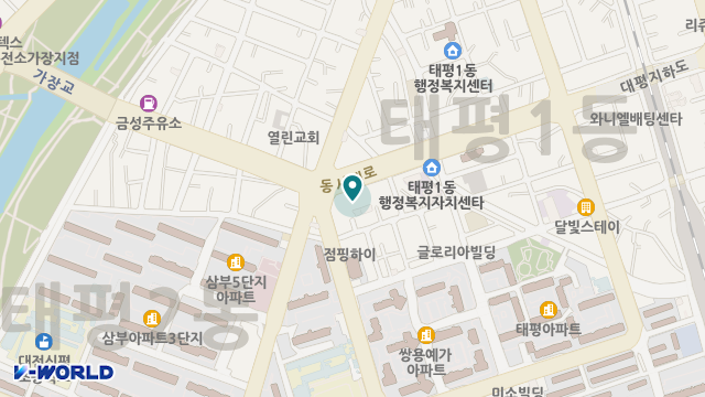 (A)만수무강주야간보호센터 위치 지도
