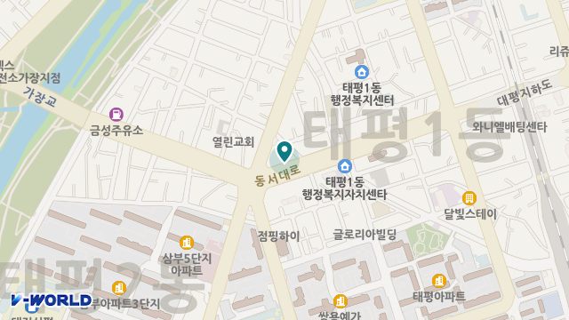 대전노인요양복지용구센터 위치 지도
