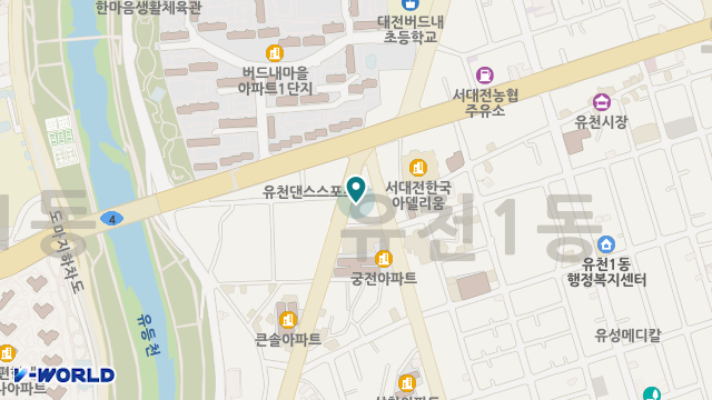 백세노인복지센터 위치 지도