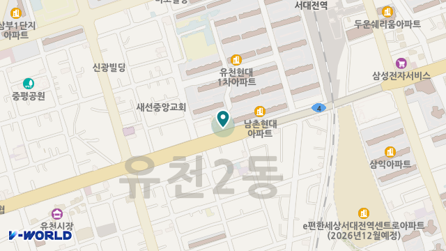 굿데이케어센터 위치 지도