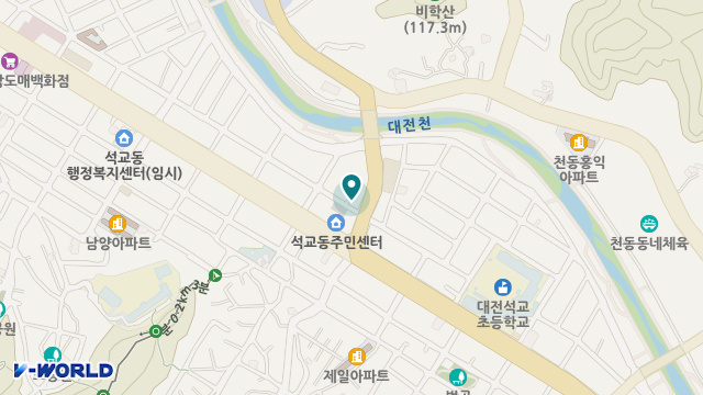 한길노인복지센터 위치 지도