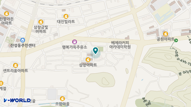 울타리노인복지센타 위치 지도
