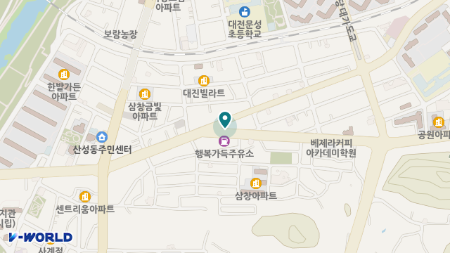 사랑과섬김복지센터 위치 지도
