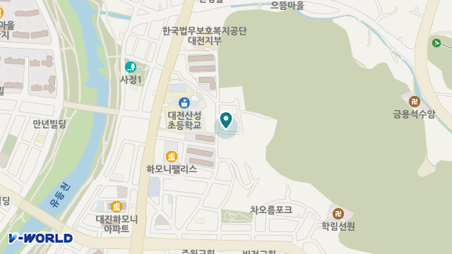 크라운재가복지센터 위치 지도