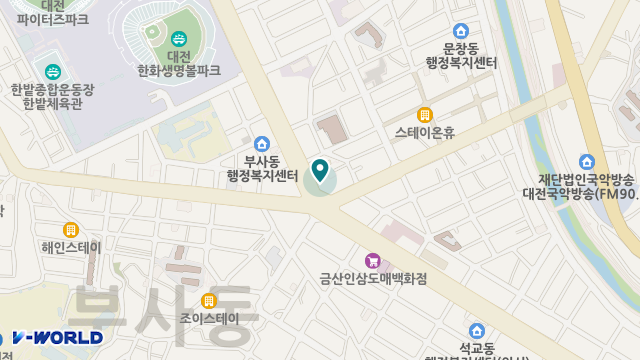 보문주야간보호센터 위치 지도