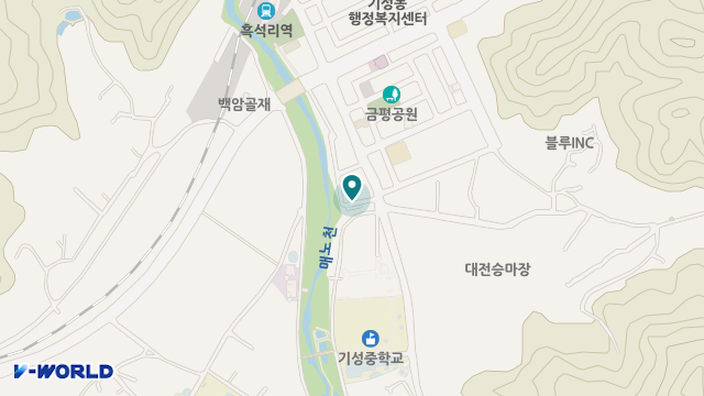 기성샘노인요양센터 위치 지도
