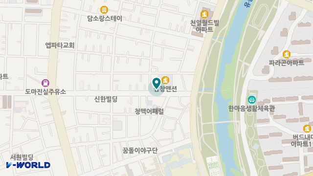 홍익재가복지센터 위치 지도