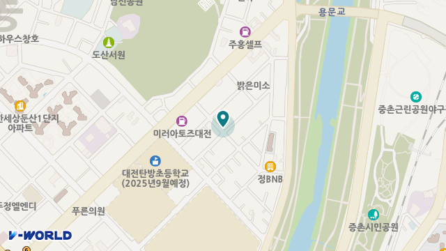 밝은미래노인복지센터 위치 지도