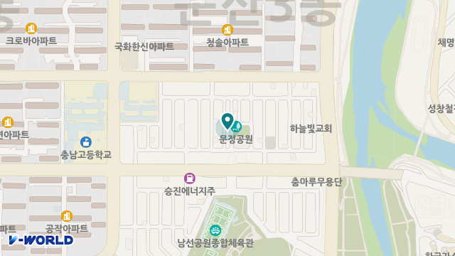 삼천재가노인복지센터 위치 지도