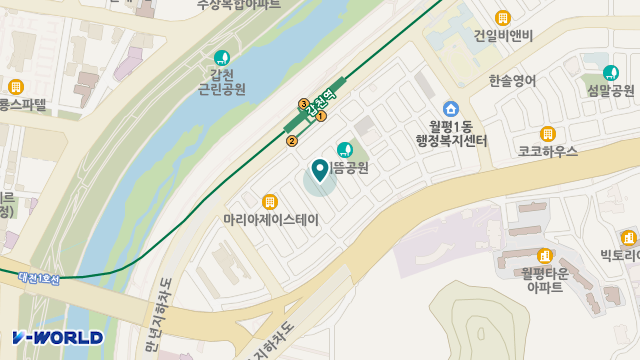 하람노인복지센터 위치 지도