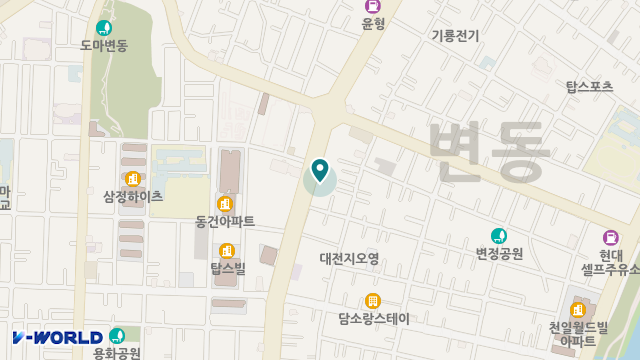 민우노인복지센터 위치 지도