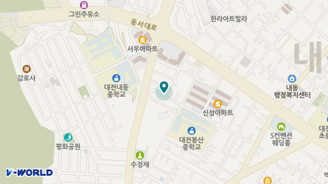 대전성심재가노인복지센터 위치 지도