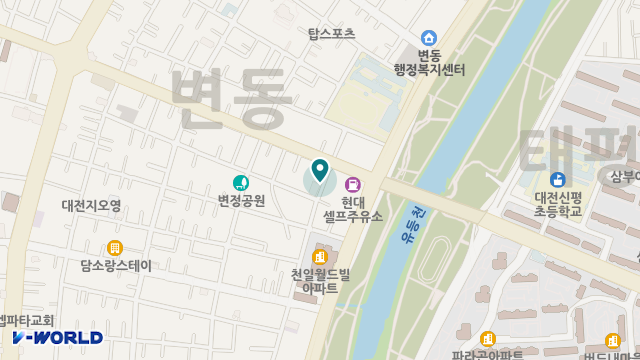 명희재가복지센터 위치 지도