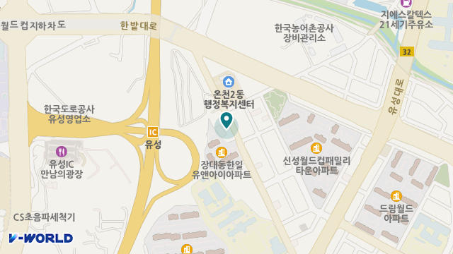 한아름재가노인복지센터 위치 지도