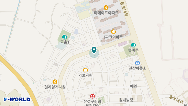 행복한나무재가노인복지센터 위치 지도