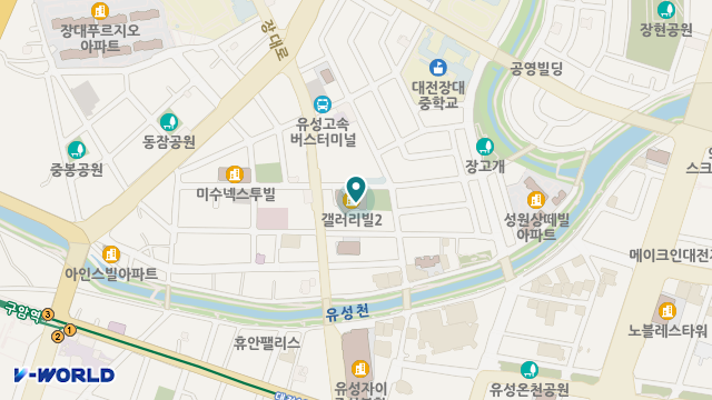 노인천국복지센터 위치 지도