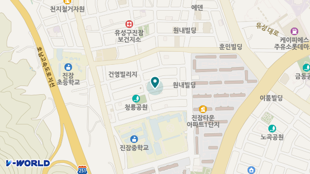 선 재가복지센터 위치 지도