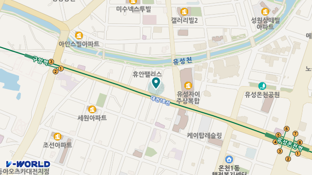 유성방문요양센터 위치 지도