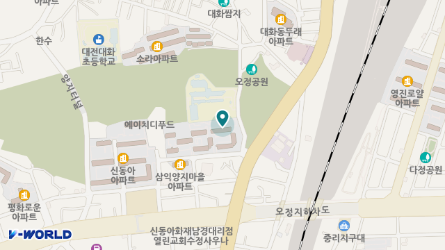 실버사랑복지센터 위치 지도