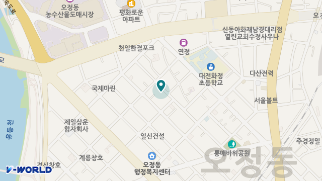 동양노인복지센터 위치 지도
