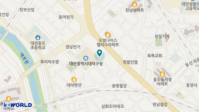 대전재가요양방문센터 위치 지도
