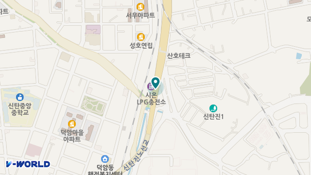 정다운노인복지센터 위치 지도