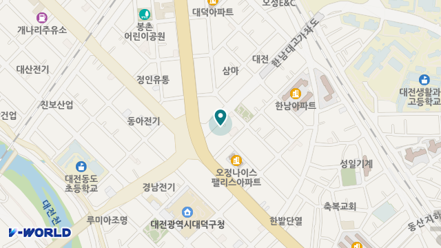 섬김노인요양센터 위치 지도