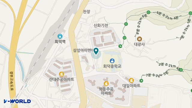 청정종합관리(주) 위치 지도