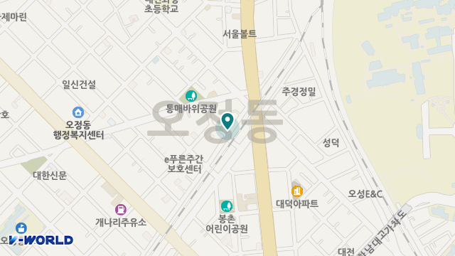 은빛사랑노인복지센터 위치 지도