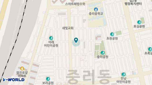대덕은하수노인복지센터 위치 지도