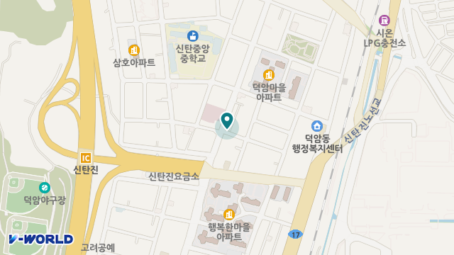 나눔재가복지센터 위치 지도
