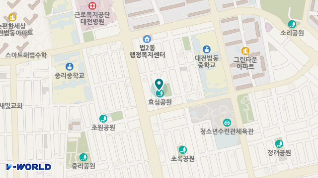 다올복지센터 위치 지도