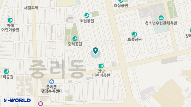 사랑애재가노인복지센터 위치 지도