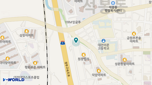 행복한노인복지센터 위치 지도
