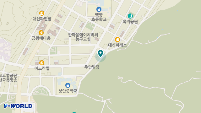 온정노인재가복지센터 위치 지도