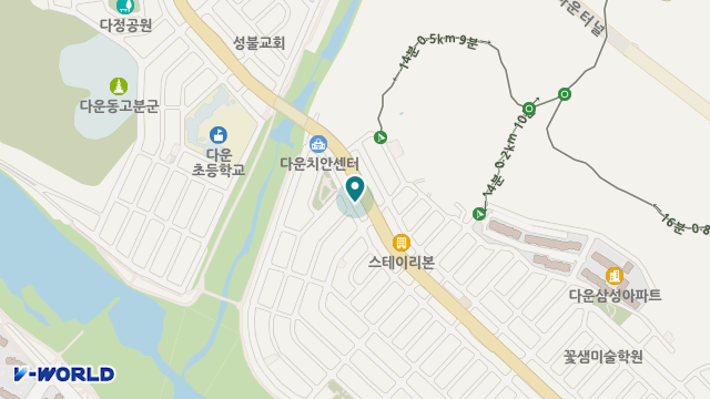 함께하는 재가복지센터 위치 지도