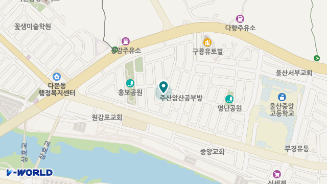 꽃가람 재가복지센터 위치 지도