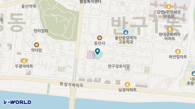 반구 늘푸른 재가요양복지센터 위치 지도