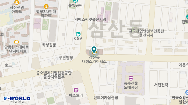 남울산노인복지센타 위치 지도