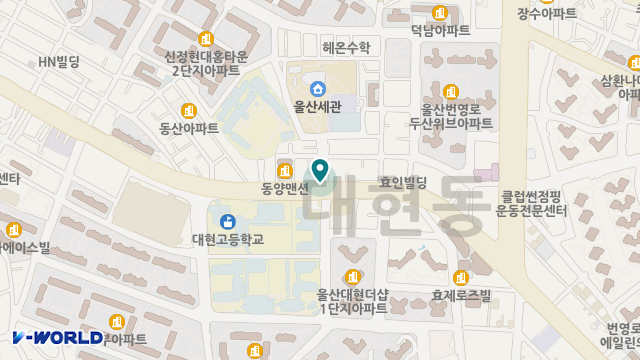 효드림노인요양센터 위치 지도