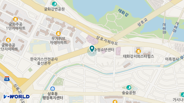 하하호호노인주간보호센터 위치 지도