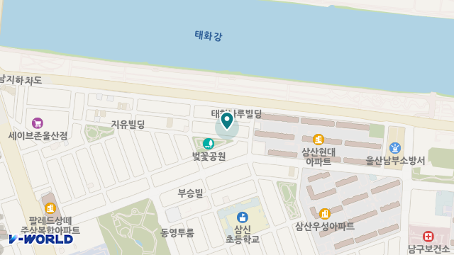 울산방문요양센터 위치 지도