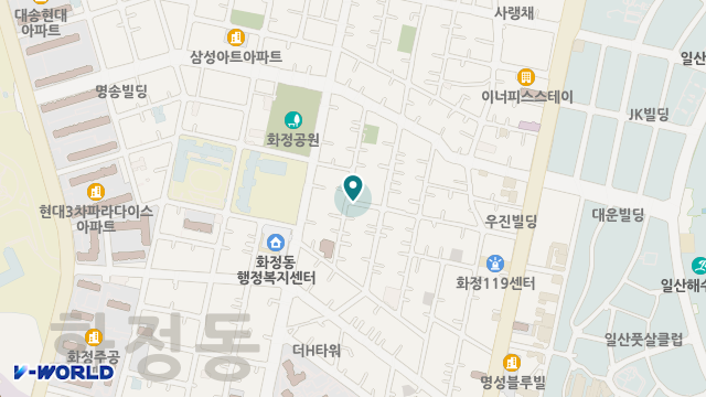 축복재가지원센터 위치 지도