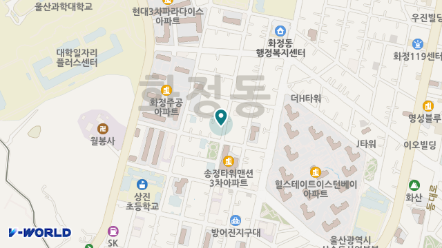 울산재가노인복지센터 위치 지도