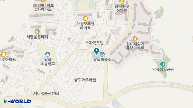 한결재가방문요양센터 위치 지도
