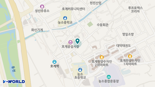 양지노인복지센터 위치 지도