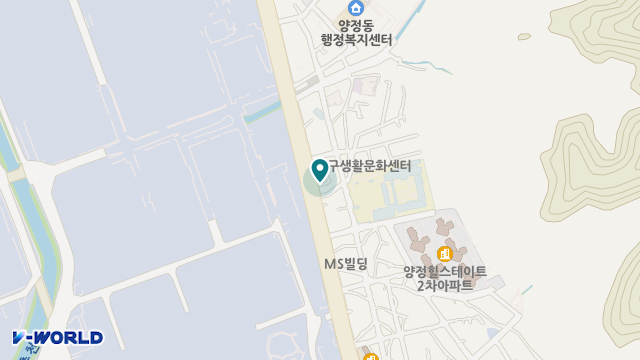 고은재가복지센터 위치 지도