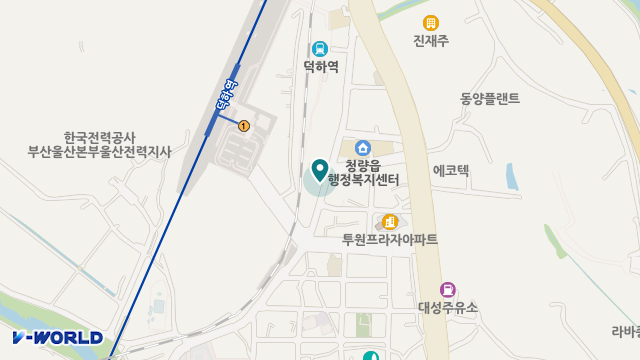 청량재가장기요양복지센터 위치 지도
